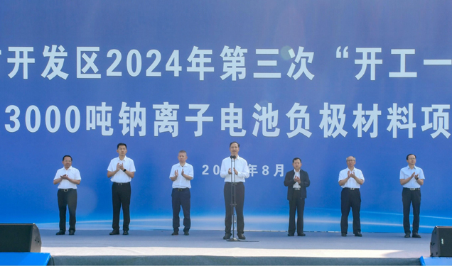 我市与全省同步举行开发区2024年第三次“三个一批”活动