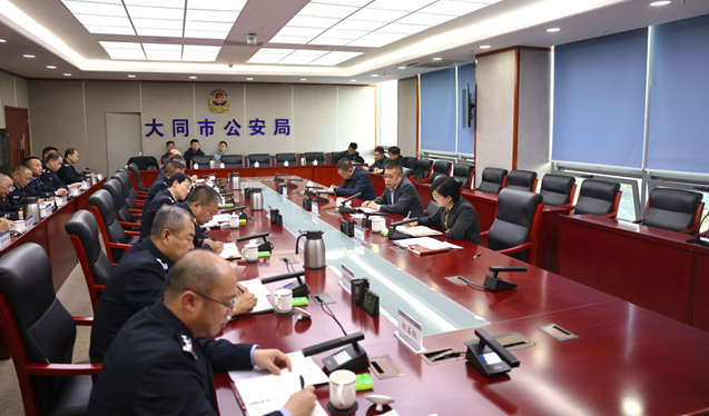 张强深入市公安局调研指导工作 艾凌宇陪同