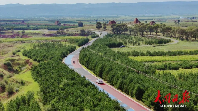 长城一号旅游公路铺就云中大地壮美画卷