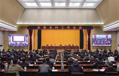 2月20日，市委农村工作会议召开。张燕伟摄