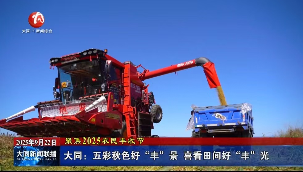 大同：五彩秋色好“丰”景 喜看田间好“丰”光