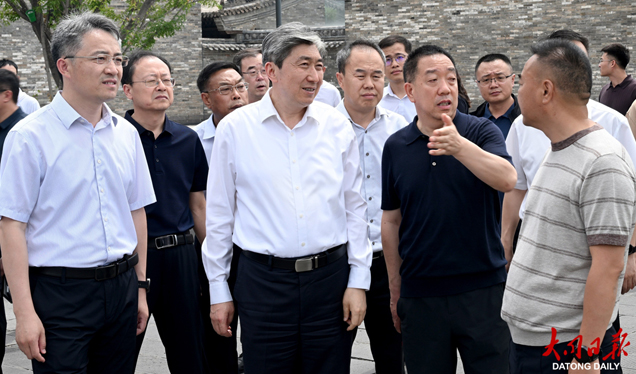 朱晓东带队赴古城专题调研 刘俊义等参加