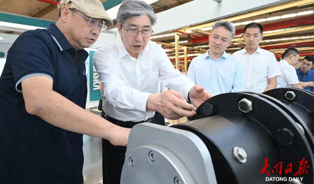 朱晓东刘俊义在大同经济技术开发区调研时强调：更好发挥主阵地主战场主引擎作用 为“十五五”开好局起好步积蓄强大动能