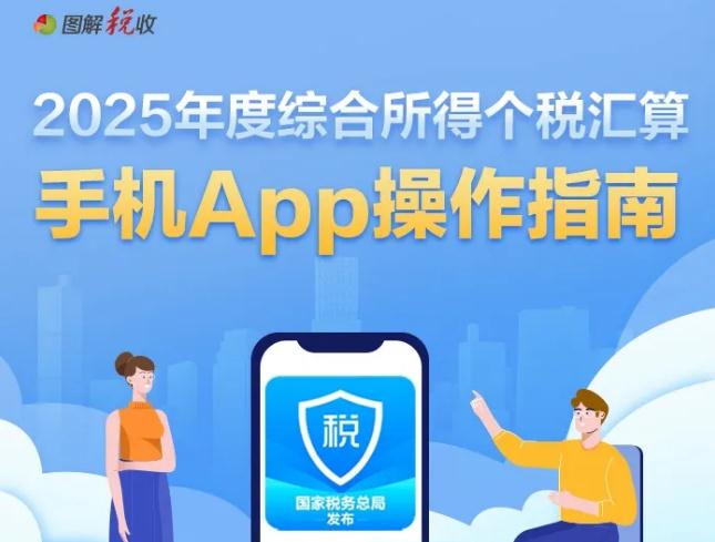 2025年度综合所得个税汇算3月1日起办理！手机App操作指南来了